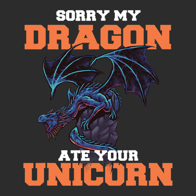 Sorry My Dragon Ate Your Unicorn Unicorn Dragon Sh Exclusive T-shirt by Upsunshine | Artistshot