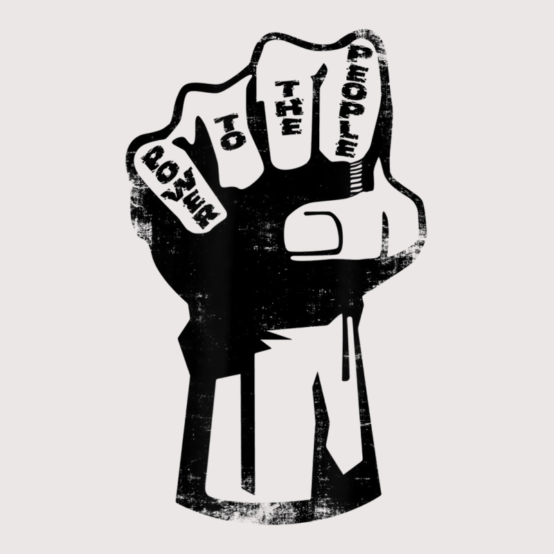 Power To The People Fist   Protest T Shirt Pocket T-Shirt by africaka | Artistshot