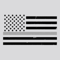 Thin Silver Line Flag Hoodie For Corrections Offic Women's Triblend Scoop T-shirt | Artistshot