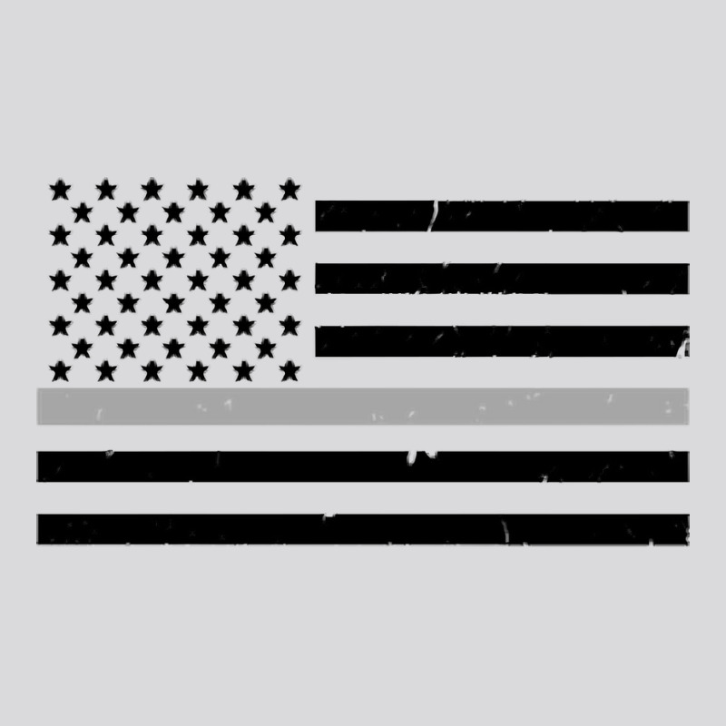 Thin Silver Line Flag Hoodie For Corrections Offic Women's Triblend Scoop T-shirt | Artistshot