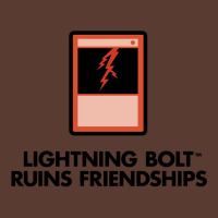 Lightning Bolt Ruins Friendships 16 Adjustable Cap | Artistshot