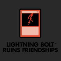 Lightning Bolt Ruins Friendships 16 Printed Hat | Artistshot