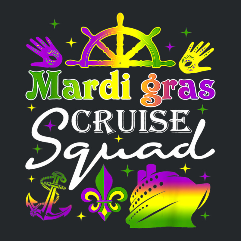 Mardi Gras Cruise Squad Matching Family Cruising C Crewneck Sweatshirt | Artistshot