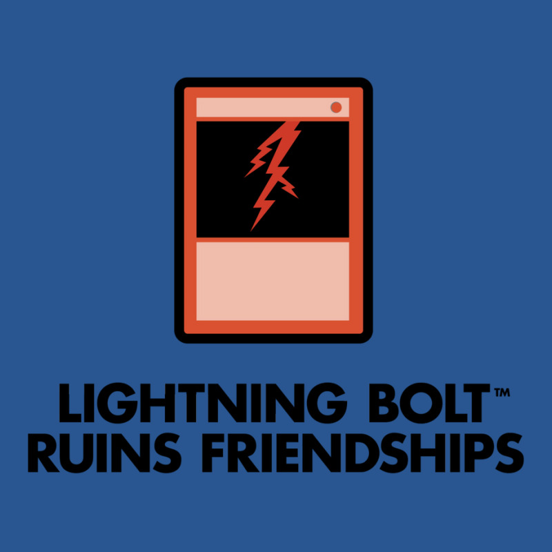 Lightning Bolt Ruins Friendships 19 T-Shirt by kubalgopinc | Artistshot