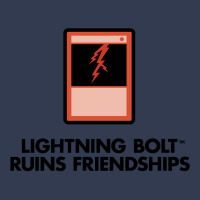 Lightning Bolt Ruins Friendships 19 V-neck Tee | Artistshot