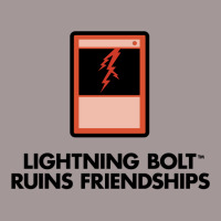 Lightning Bolt Ruins Friendships 19 Vintage Hoodie | Artistshot