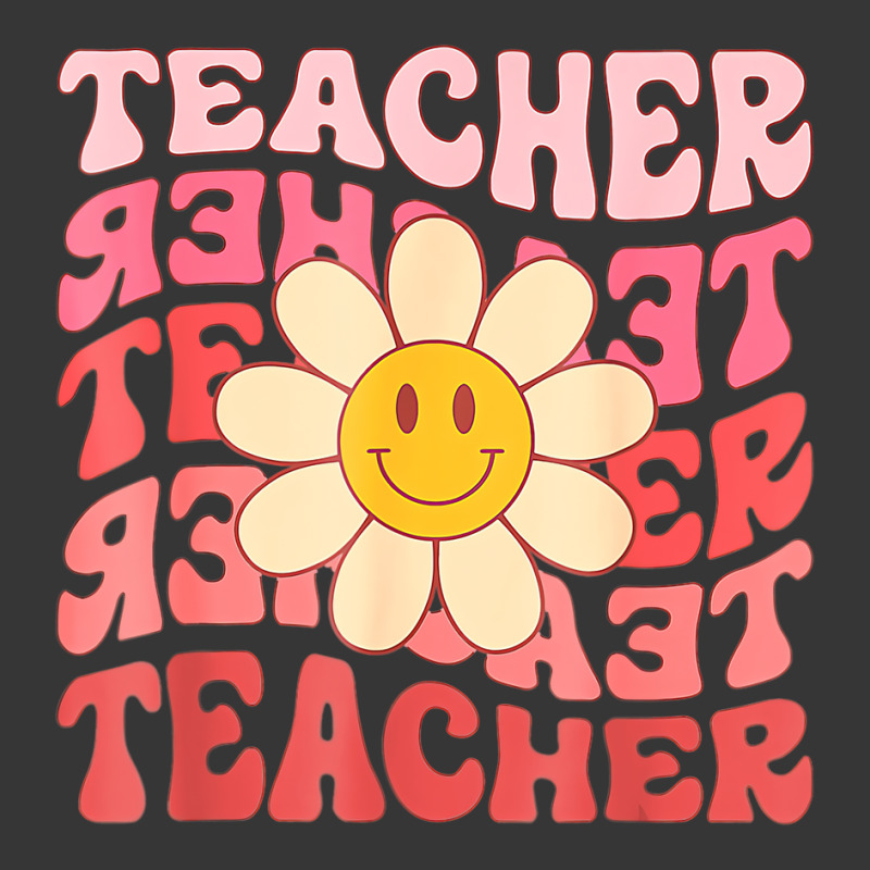 Funny Teacher Daisy Flowers Retro Groovy 70s Valen Toddler Hoodie | Artistshot