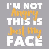 I'm Not Angry This Is Just My Face   Funny Sarcast Youth 3/4 Sleeve | Artistshot