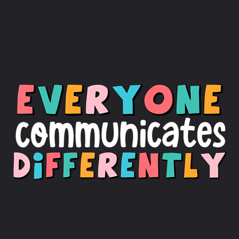 Everyone Communicate Differently Autism Special Ed Youth Tee | Artistshot