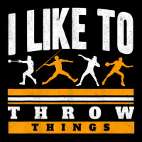 I Like To Throw Things Track And Field Thrower Sho Toddler Sweatshirt | Artistshot