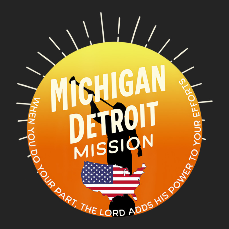 Michigan Detroit Mormon Lds Mission Missionary Gif 3/4 Sleeve Shirt | Artistshot