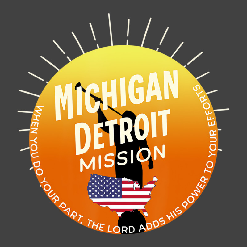 Michigan Detroit Mormon Lds Mission Missionary Gif Vintage T-shirt | Artistshot