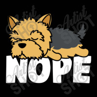 Napping Yorkshire Terrier Tee Nope Lazy Dogs Lover Pets Toddler 3/4 Sleeve Tee | Artistshot