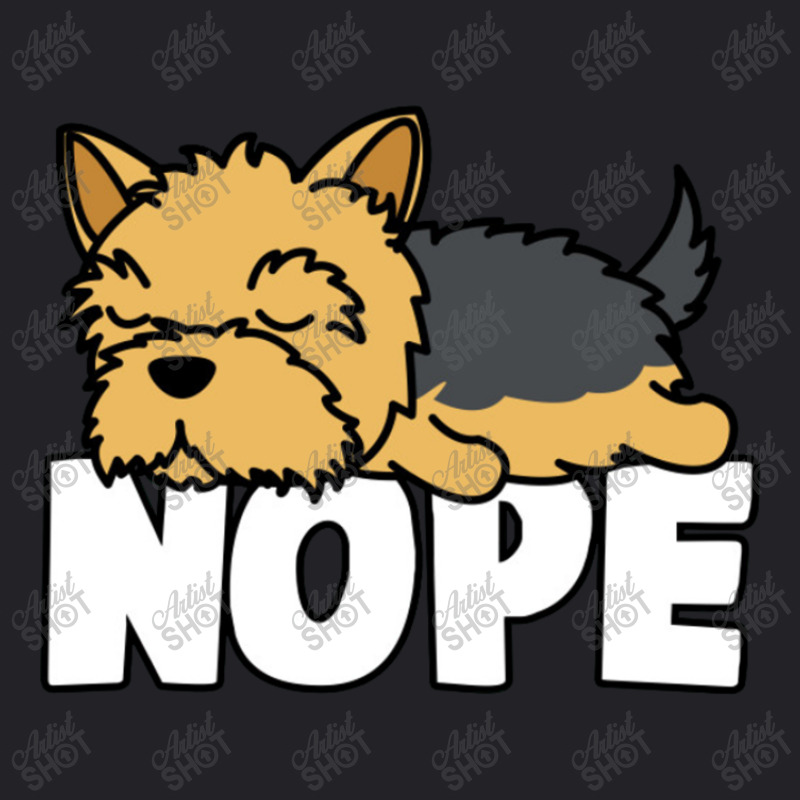 Napping Yorkshire Terrier Tee Nope Lazy Dogs Lover Pets Youth Tee by BLACKSTONE | Artistshot