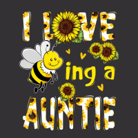 I Love Being A Auntie Sunflower Bee, Mother's Day Vintage Short | Artistshot