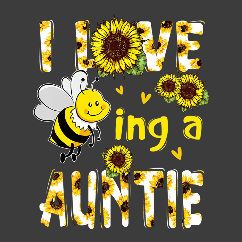 I Love Being A Auntie Sunflower Bee, Mother's Day Men's Polo Shirt | Artistshot