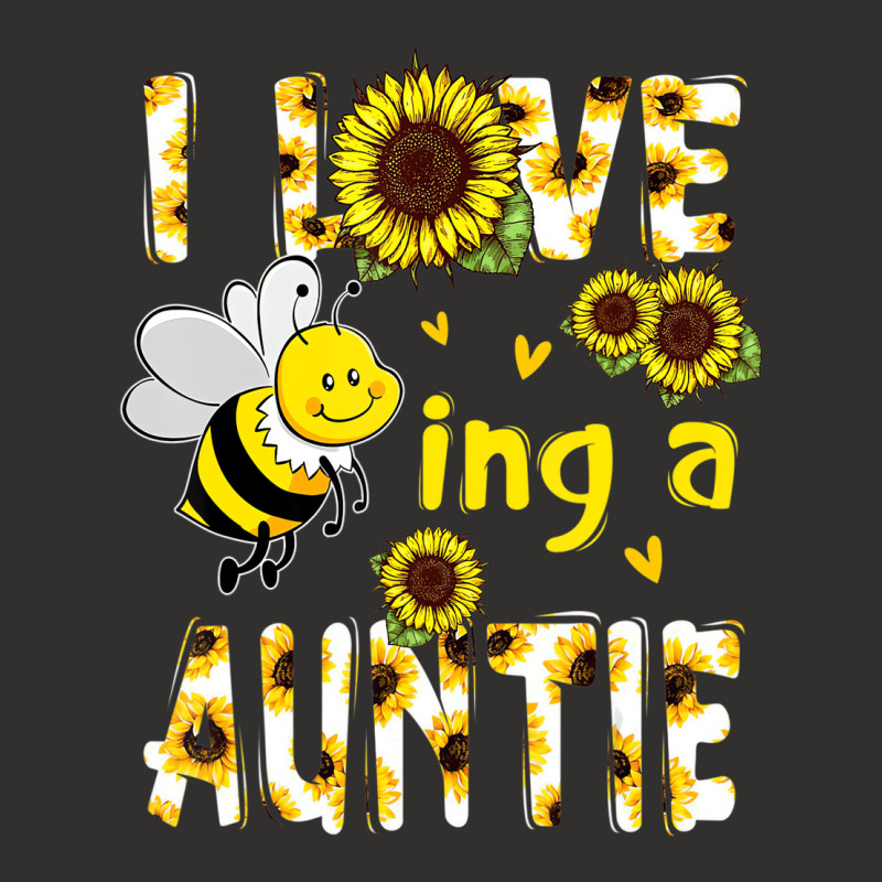 I Love Being A Auntie Sunflower Bee, Mother's Day Champion Hoodie | Artistshot