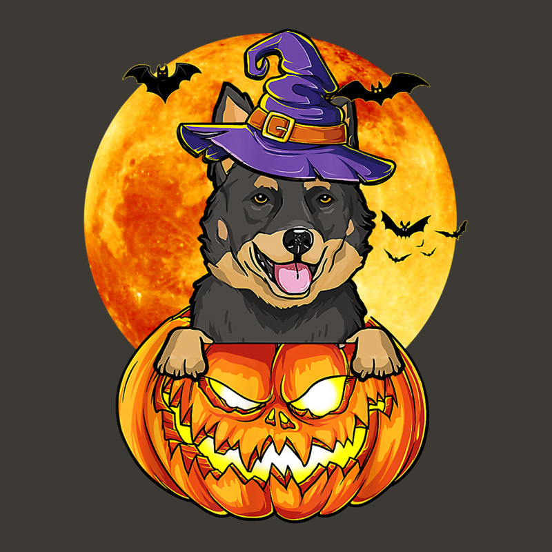 Australian Kelpie Witch Pumpkin Halloween Dog Love Bucket Hat by Regorgeous | Artistshot