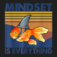 Everything Is Mindset Shark Fin Goldfish Vintage T Ladies Polo Shirt | Artistshot