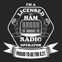 Amateur Radio Shirts Funny Ham Radio Shirt Ham Rad Ladies Fitted T-shirt | Artistshot