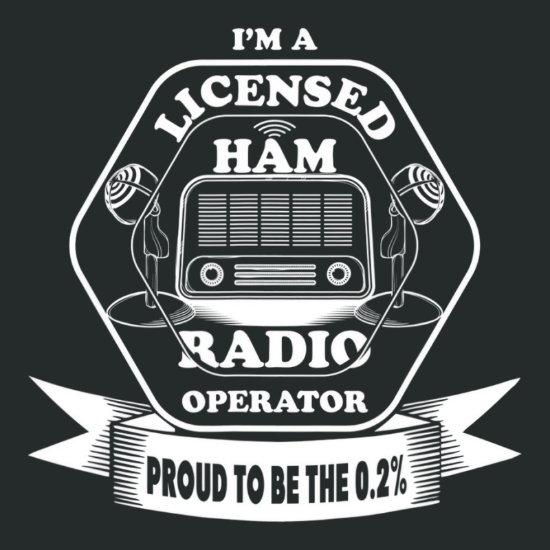 Amateur Radio Shirts Funny Ham Radio Shirt Ham Rad Women's Triblend Scoop T-shirt by wafaha | Artistshot