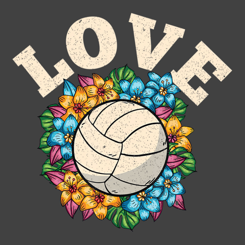 Colorful Volleyball Best Cute Fun Volleyball Love Vintage T-Shirt by chomibe | Artistshot