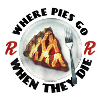 Twin Peaks Where Pies Go Die On A Plate Graphic T Youth Sweatshirt | Artistshot