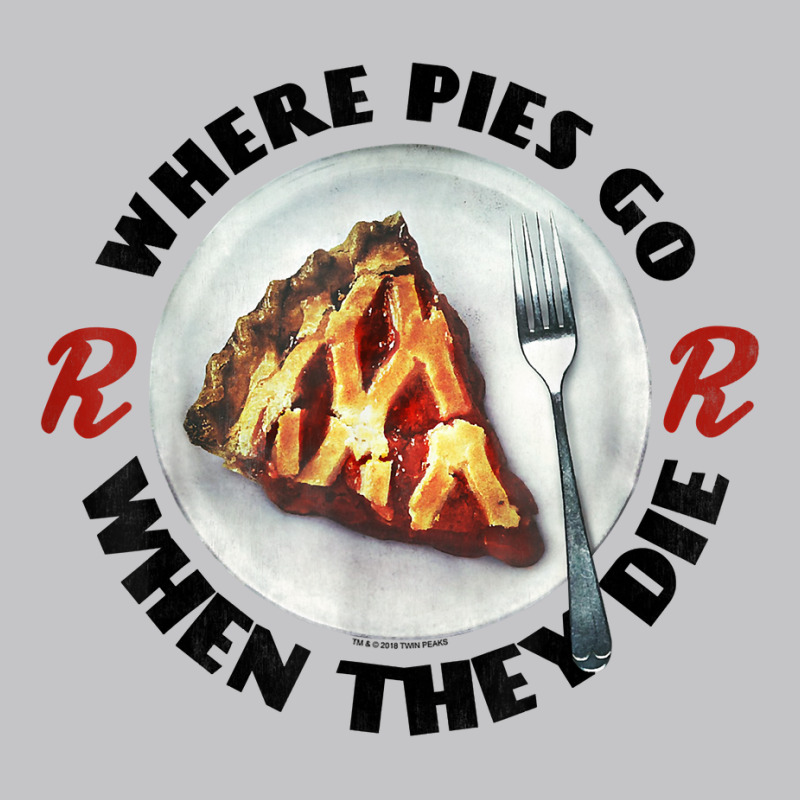 Twin Peaks Where Pies Go Die On A Plate Graphic T Baby Bodysuit | Artistshot