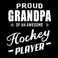 Proud Grandpa Of An Awesome Hockey Player T Shirt Pocket T-shirt | Artistshot