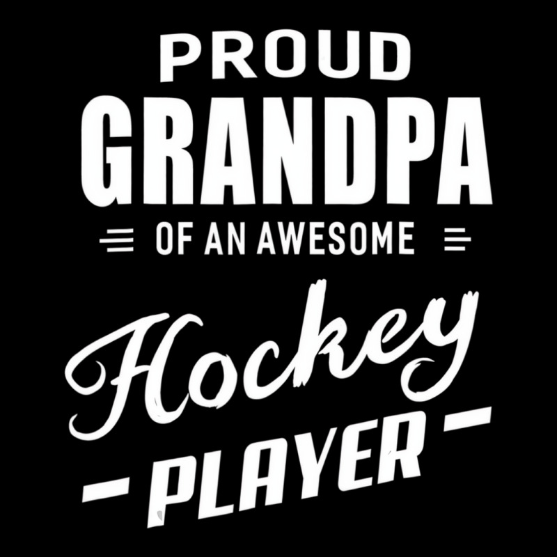 Proud Grandpa Of An Awesome Hockey Player T Shirt Pocket T-Shirt by africaka | Artistshot