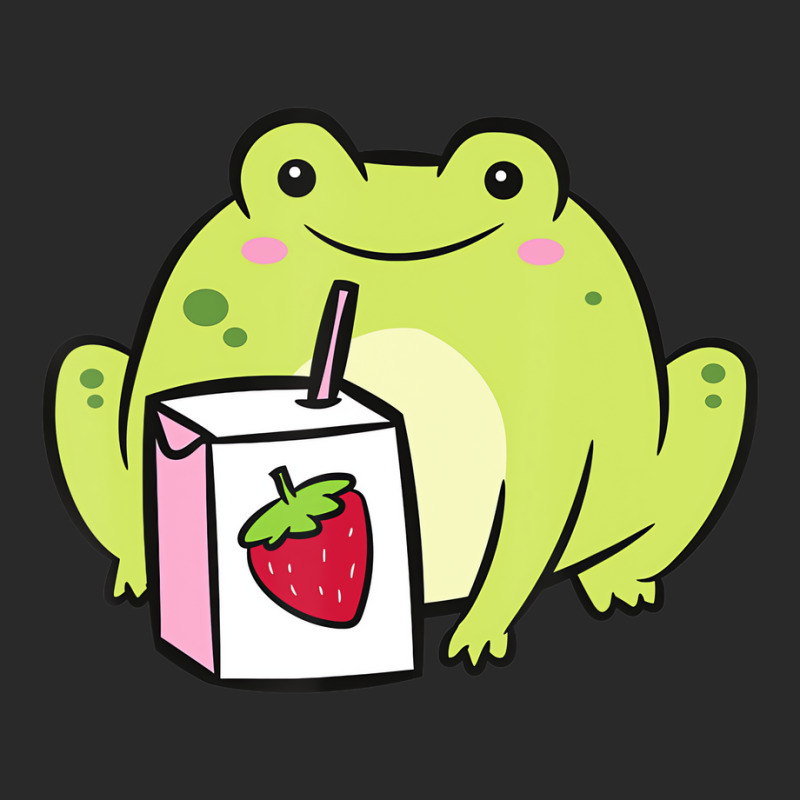 Funny Frog Lover Frog With Strawberry Milk T Shirt Toddler T-shirt by voutsro | Artistshot