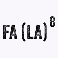 Fa (la)8 Funny Math Christmas T Shirt Fa La La La Tank Top | Artistshot