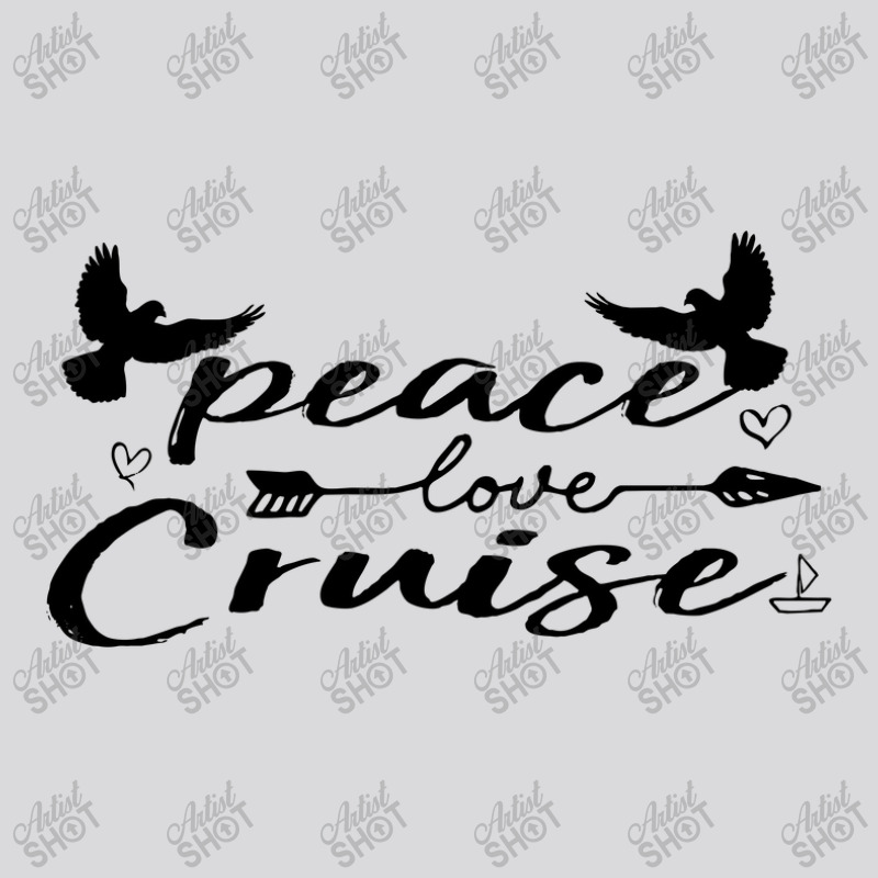 Peace Love Cruise Women's Triblend Scoop T-shirt | Artistshot