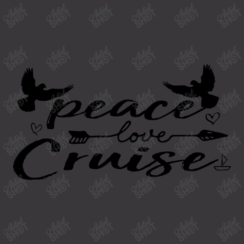 Peace Love Cruise Ladies Curvy T-shirt | Artistshot