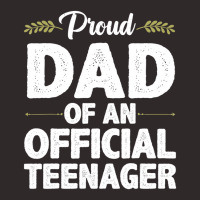 Cool Official Teenager For Proud Dad Father 13 Yea Racerback Tank | Artistshot