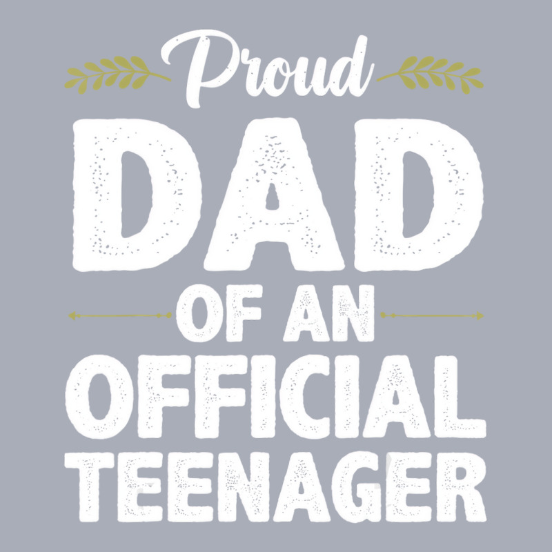 Cool Official Teenager For Proud Dad Father 13 Yea Tank Dress by bonne | Artistshot