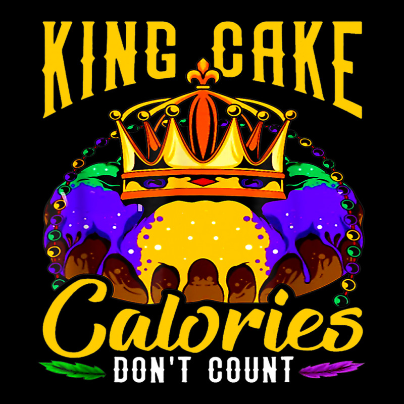 Mardi Gras King Cake Costume Calories Dont Count F Fleece Short | Artistshot