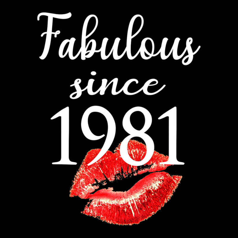 Fabulous Since 1981 Chapter 40 Birthday Gifts Tees Adjustable Cap | Artistshot