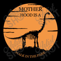 Motherhood Is A Walk In The Park Maternity Scoop Neck T-shirt | Artistshot