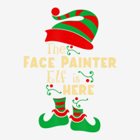 Face Painter Elf Christmas Matching Family Christm Adjustable Cap | Artistshot