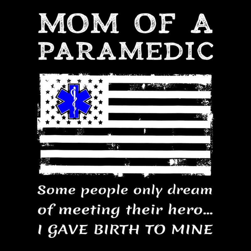 Proud Paramedic Mom Mother Usa American Flag Medic Men's 3/4 Sleeve Pajama Set | Artistshot