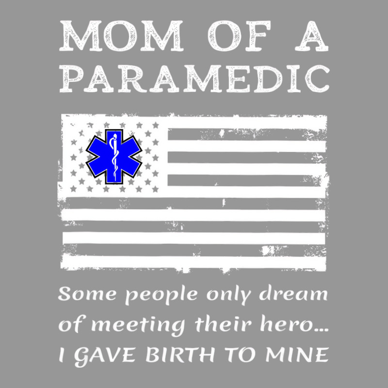 Proud Paramedic Mom Mother Usa American Flag Medic Women's V-Neck T-Shirt by africaka | Artistshot