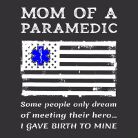 Proud Paramedic Mom Mother Usa American Flag Medic Vintage Hoodie | Artistshot