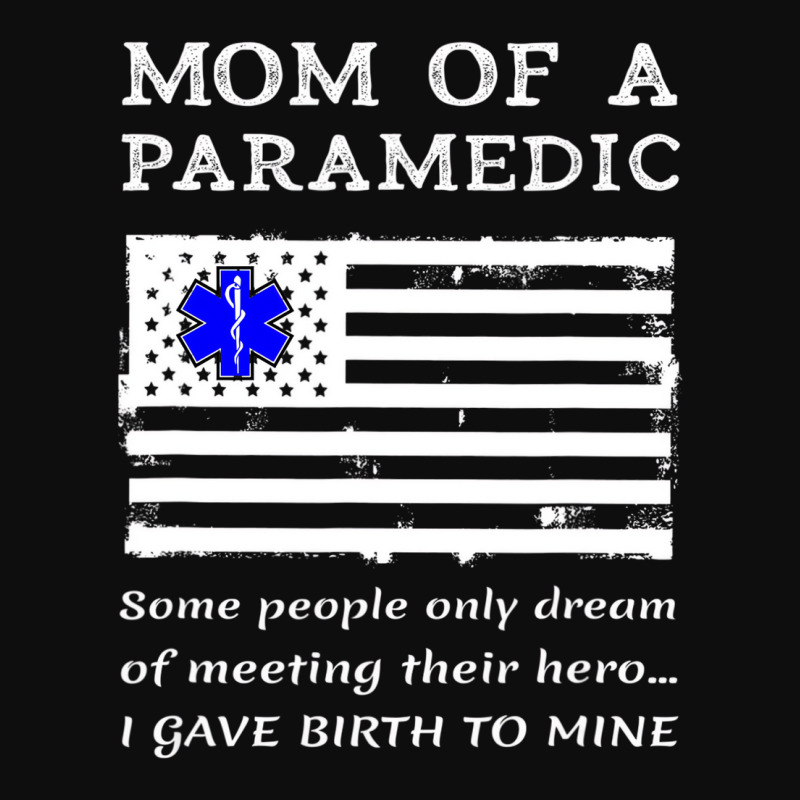 Proud Paramedic Mom Mother Usa American Flag Medic Crop Top by africaka | Artistshot