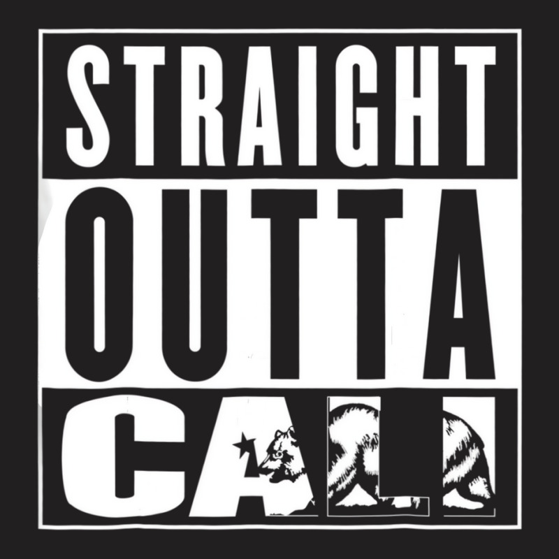 California Republic T Shirt Straight Outta Cali Sh T-shirt | Artistshot