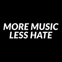 More Music Less Hate T Shirt Baby Tee | Artistshot