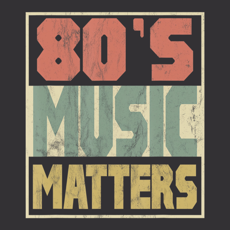 80s Music Matters Tshirt Vintage 80s Style Retro C Vintage Hoodie And Short Set | Artistshot