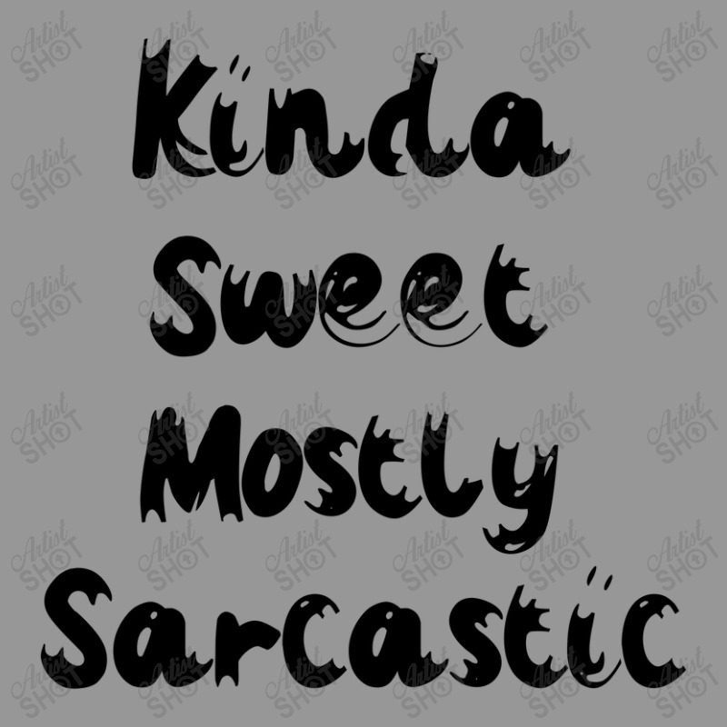 Kinda Sweet Mostly Sarcastic Light Background Women's V-neck T-shirt | Artistshot