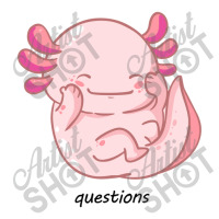 I Am Cute Axolotl Questions New Crop Top | Artistshot