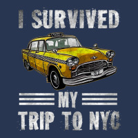 I Survived My Trip To Nyc, Love Nyc New York Costu Men Denim Jacket | Artistshot